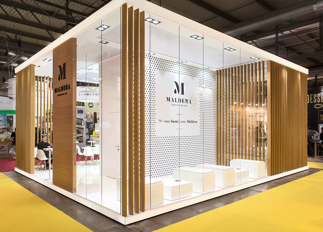 Exhibition stand - caseificio Maldera