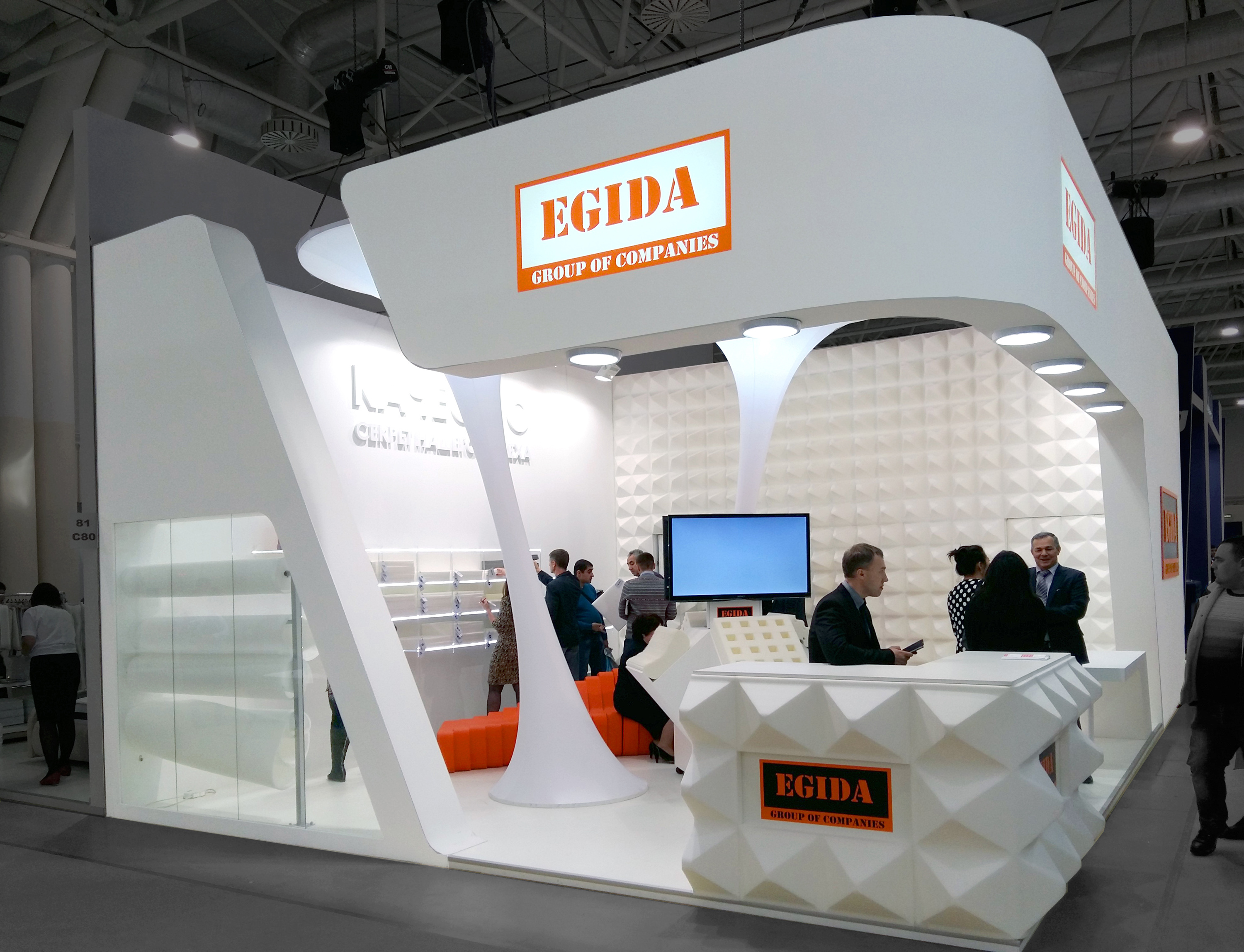 Egida small exhibition stand. 2016