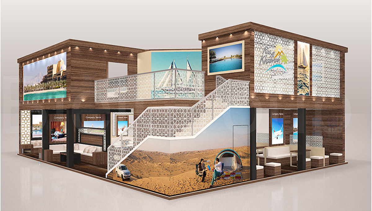 Traditional exhibition stand design @ ITB (0)